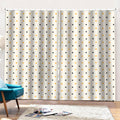 Halloween Polka Dot Pattern Print Pencil Pleat Curtains