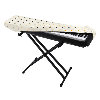 Halloween Polka Dot Pattern Print Piano Keyboard Cover