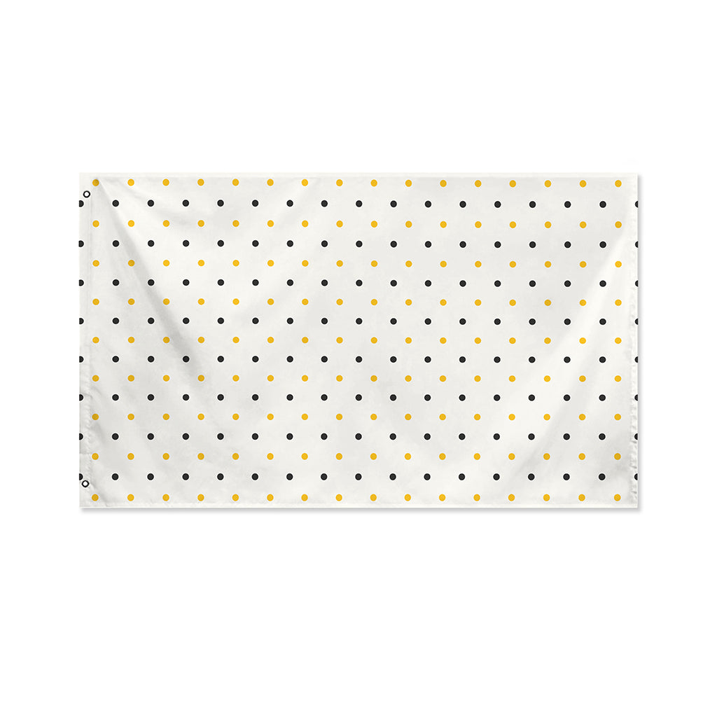 Halloween Polka Dot Pattern Print Polyester Flag