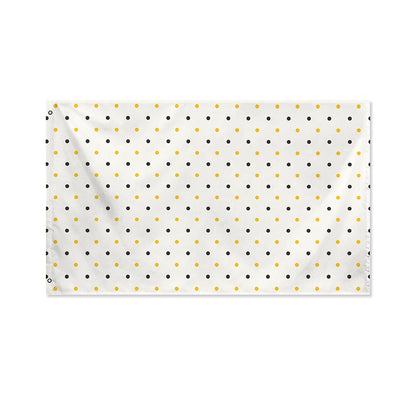 Halloween Polka Dot Pattern Print Polyester Flag