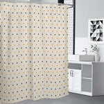 Halloween Polka Dot Pattern Print Premium Shower Curtain