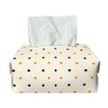 Halloween Polka Dot Pattern Print Rectangle Tissue Box Cover
