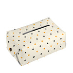Halloween Polka Dot Pattern Print Rectangle Tissue Box Cover