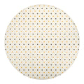 Halloween Polka Dot Pattern Print Round Blanket