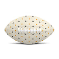 Halloween Polka Dot Pattern Print Rugby Ball