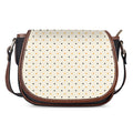 Halloween Polka Dot Pattern Print Saddle Bag