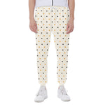 Halloween Polka Dot Pattern Print Scuba Joggers