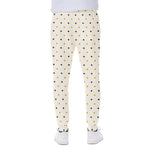 Halloween Polka Dot Pattern Print Scuba Joggers