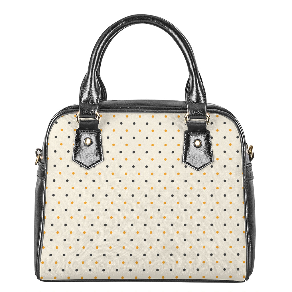 Halloween Polka Dot Pattern Print Shoulder Handbag