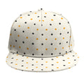 Halloween Polka Dot Pattern Print Snapback Cap