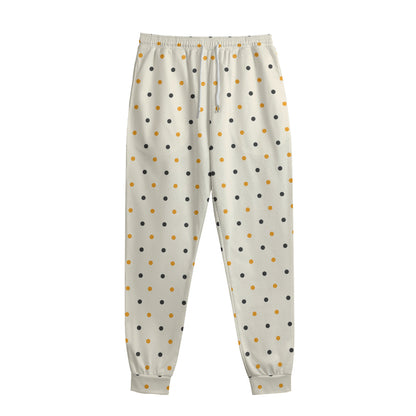 Halloween Polka Dot Pattern Print Sweatpants