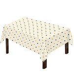 Halloween Polka Dot Pattern Print Tablecloth