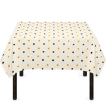 Halloween Polka Dot Pattern Print Tablecloth