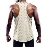 Halloween Polka Dot Pattern Print Training Tank Top