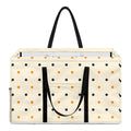 Halloween Polka Dot Pattern Print Utility Tote Bag