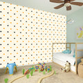 Halloween Polka Dot Pattern Print Wall Sticker