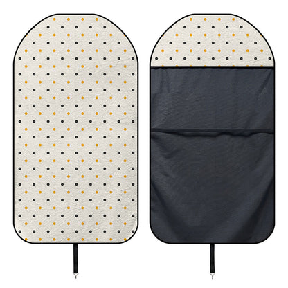 Halloween Polka Dot Pattern Print Waterproof Car Seat Cover