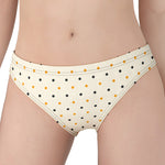 Halloween Polka Dot Pattern Print Women's Panties