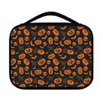 Halloween Pumpkin And Bat Pattern Print Classic Bible Case