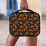 Halloween Pumpkin And Bat Pattern Print Classic Bible Case