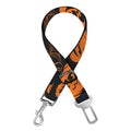 Halloween Pumpkin And Bat Pattern Print Dog Seat Belt