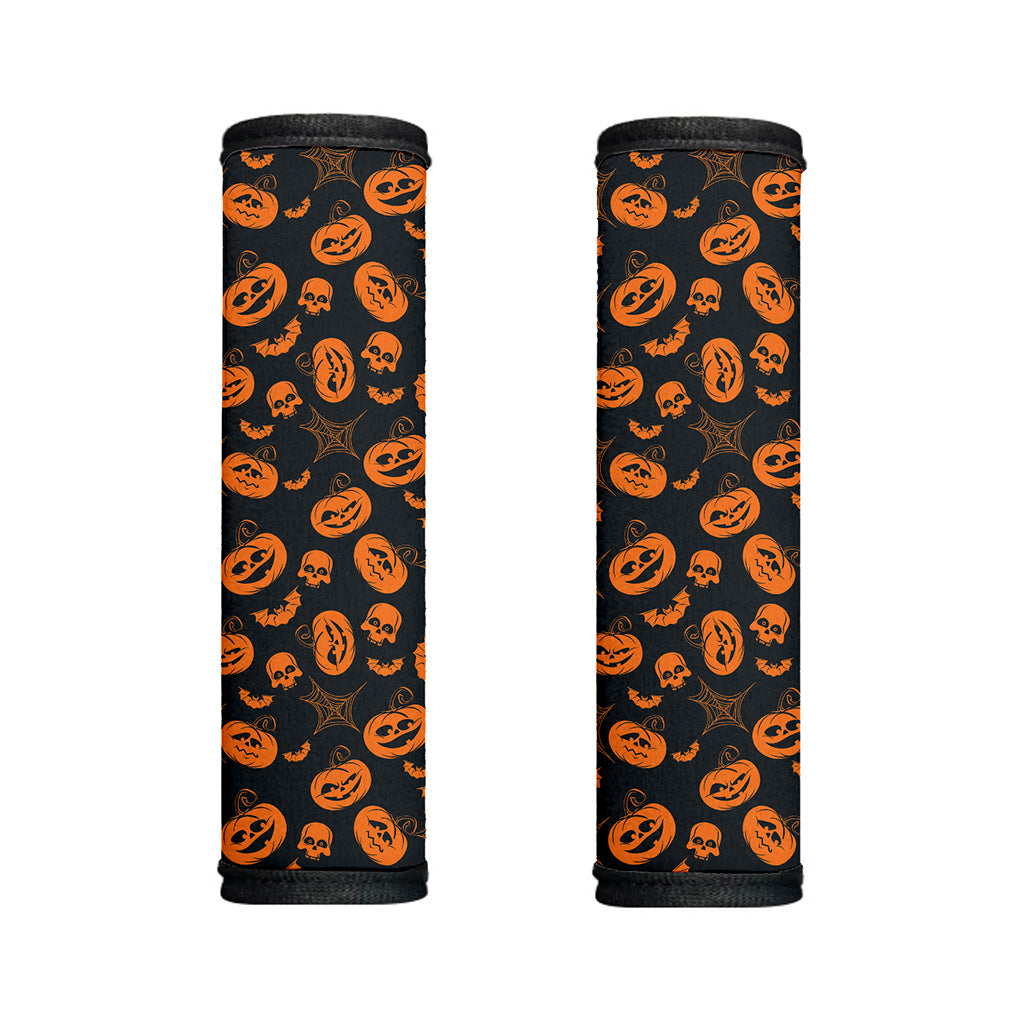 Halloween Pumpkin And Bat Pattern Print Handle Covers