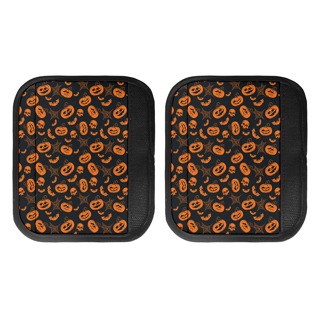 Halloween Pumpkin And Bat Pattern Print Handle Covers