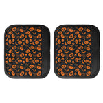 Halloween Pumpkin And Bat Pattern Print Handle Covers