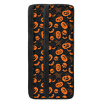Halloween Pumpkin And Bat Pattern Print Refrigerator Handle Covers