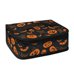 Halloween Pumpkin And Bat Pattern Print Small Lunch Bag