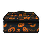Halloween Pumpkin And Bat Pattern Print Small Lunch Bag