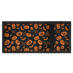 Halloween Pumpkin And Bat Pattern Print Trifold Wallet