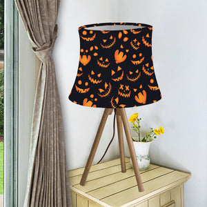 Halloween Pumpkin Faces Pattern Print Bell Lamp Shade