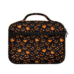 Halloween Pumpkin Faces Pattern Print Briefcase Bible Bag