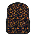 Halloween Pumpkin Faces Pattern Print Casual Backpack