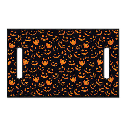 Halloween Pumpkin Faces Pattern Print Golf Cart Seat Cover