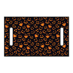 Halloween Pumpkin Faces Pattern Print Golf Cart Seat Cover