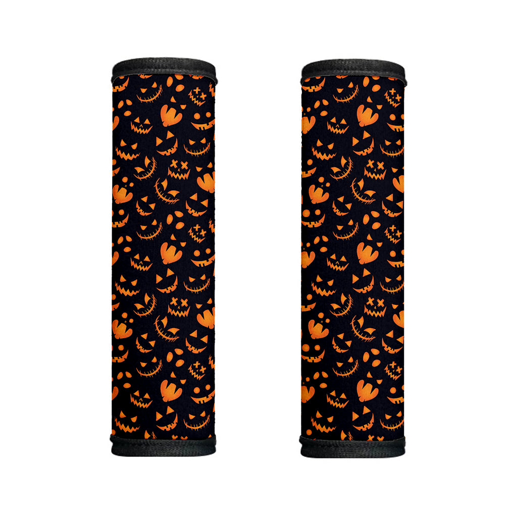 Halloween Pumpkin Faces Pattern Print Handle Covers