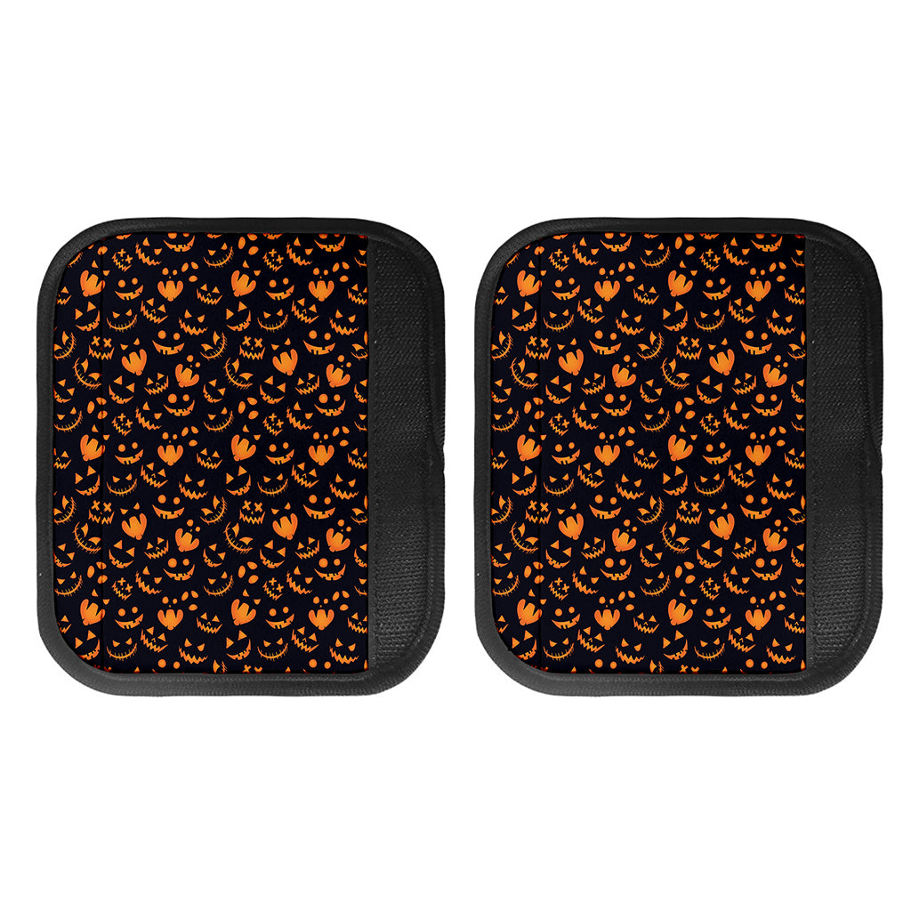 Halloween Pumpkin Faces Pattern Print Handle Covers