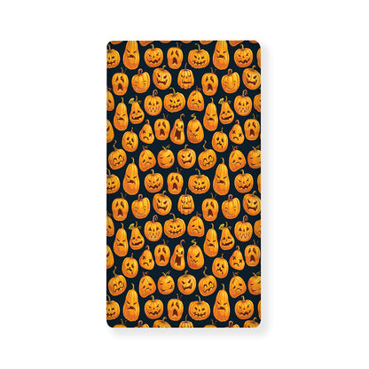Halloween Pumpkin Jack-O'-Lantern Print Baby Crib Sheet