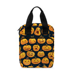 Halloween Pumpkin Jack-O'-Lantern Print Bible Tote Bag