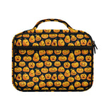 Halloween Pumpkin Jack-O'-Lantern Print Briefcase Bible Bag