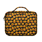 Halloween Pumpkin Jack-O'-Lantern Print Briefcase Bible Bag