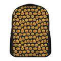 Halloween Pumpkin Jack-O'-Lantern Print Casual Backpack