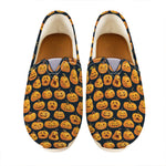 Halloween Pumpkin Jack-O'-Lantern Print Casual Shoes