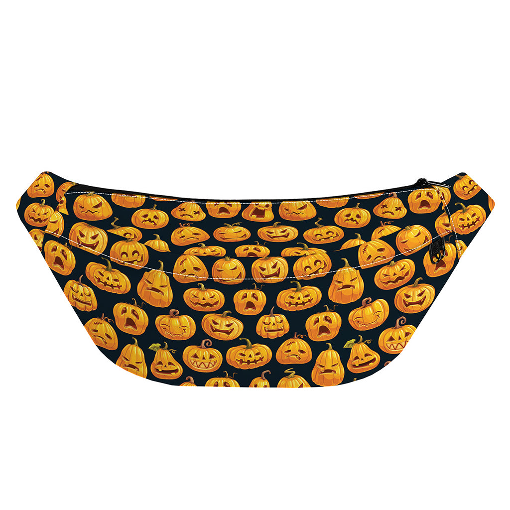 Halloween Pumpkin Jack-O'-Lantern Print Fanny Pack