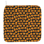 Halloween Pumpkin Jack-O'-Lantern Print Hand Towel