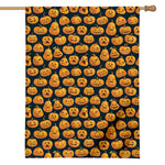 Halloween Pumpkin Jack-O'-Lantern Print House Flag