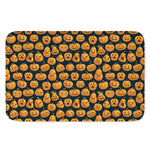 Halloween Pumpkin Jack-O'-Lantern Print Indoor Door Mat