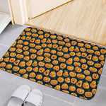 Halloween Pumpkin Jack-O'-Lantern Print Indoor Door Mat